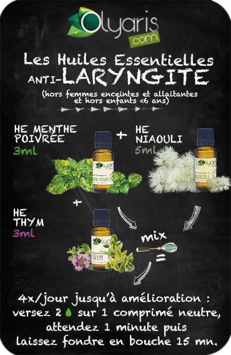 Laryngite et Huiles Essentielles : la solution naturelle et efficace